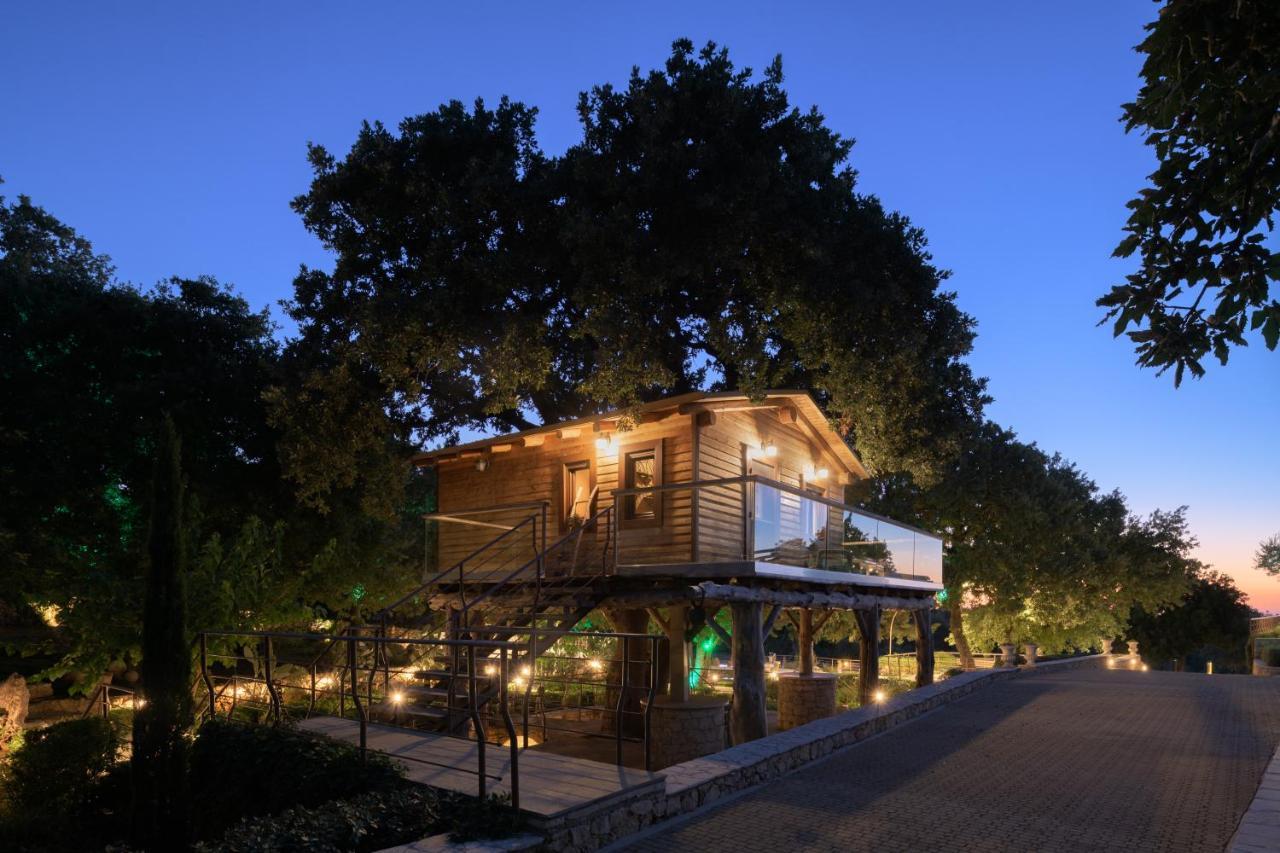 Stolidi Mou Treehouse Villa Atsipopoulo Exterior photo